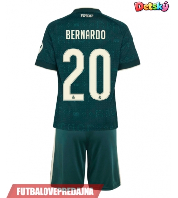Lacne Dětský Futbalové dres Real Madrid Bernardo Silva #20 2026-27 Krátky Rukáv - Preč (+ trenírky)
